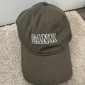 NWOT Ganni Baseball Hat